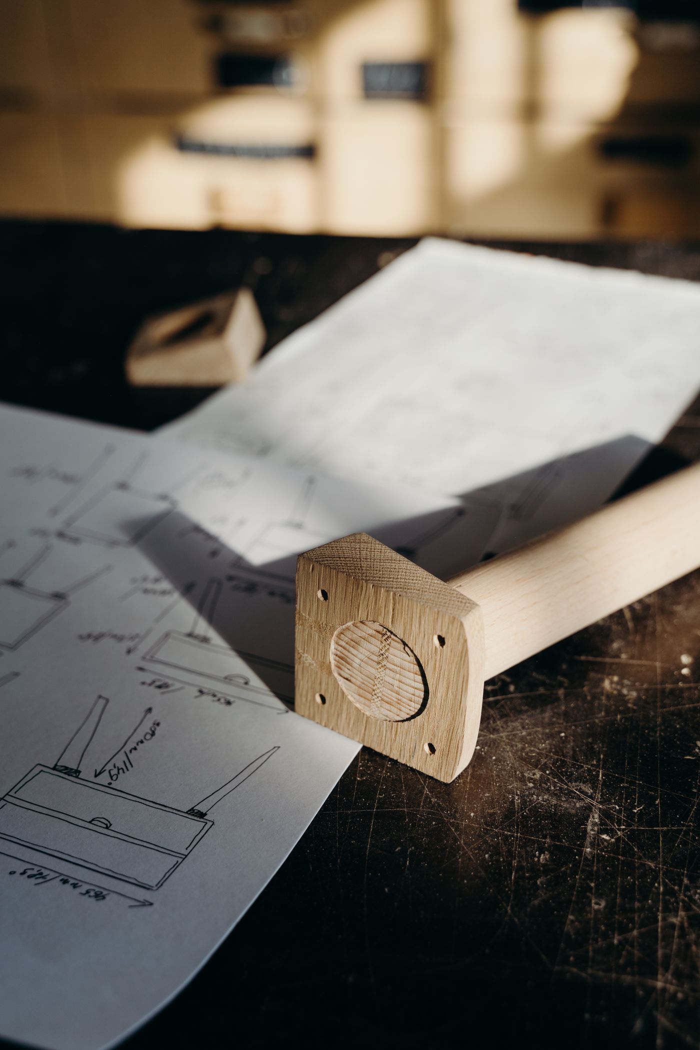 A dry-fitted joint